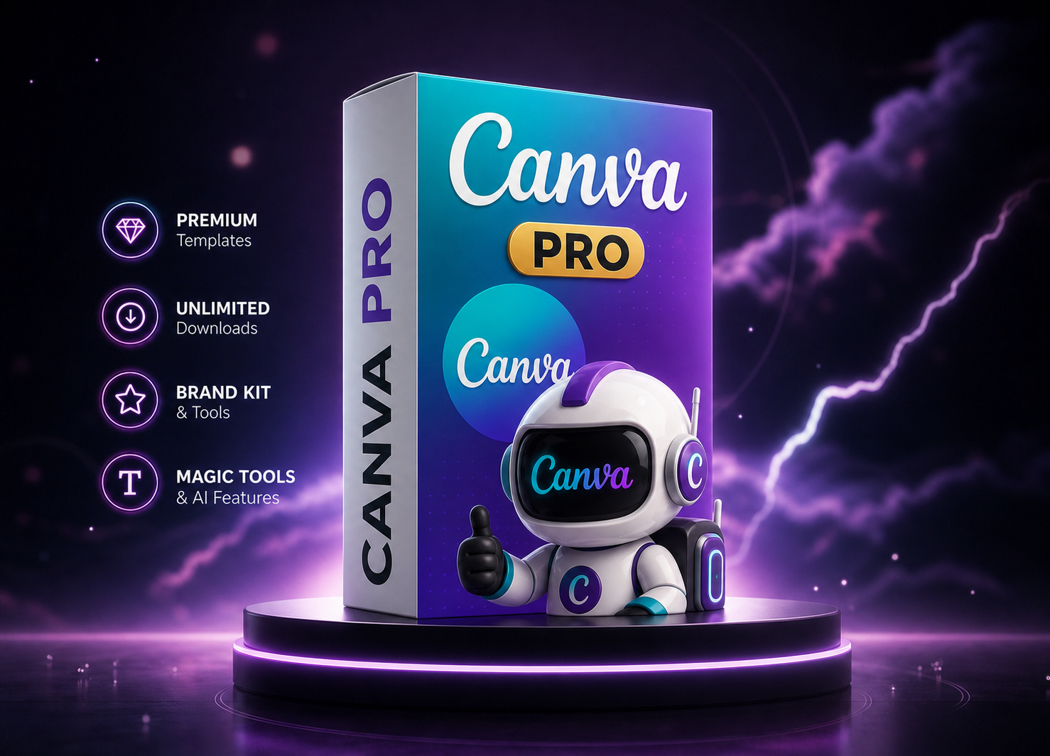 Canva pro-1 year
